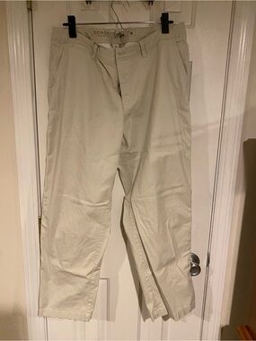 Sonoma women’s Chinos in Light Cream